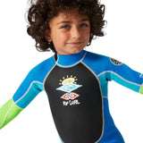 Ripcurl Kids' Groms Omega Back Zip Easy Off Wetsuit Blue / Age 2-Blue / Age 3-4-Blue / Age 5-6-Hot Pink / Age 2-Hot Pink / Age 3-4 - 53 Degrees North 