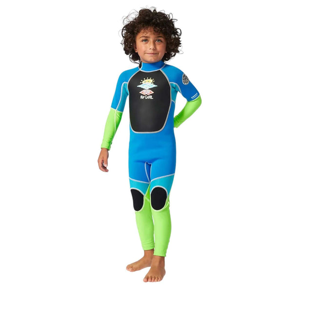 Ripcurl Kids' Groms Omega Back Zip Easy Off Wetsuit Blue / Age 2-Blue / Age 3-4-Blue / Age 5-6-Hot Pink / Age 2-Hot Pink / Age 3-4 - 53 Degrees North 