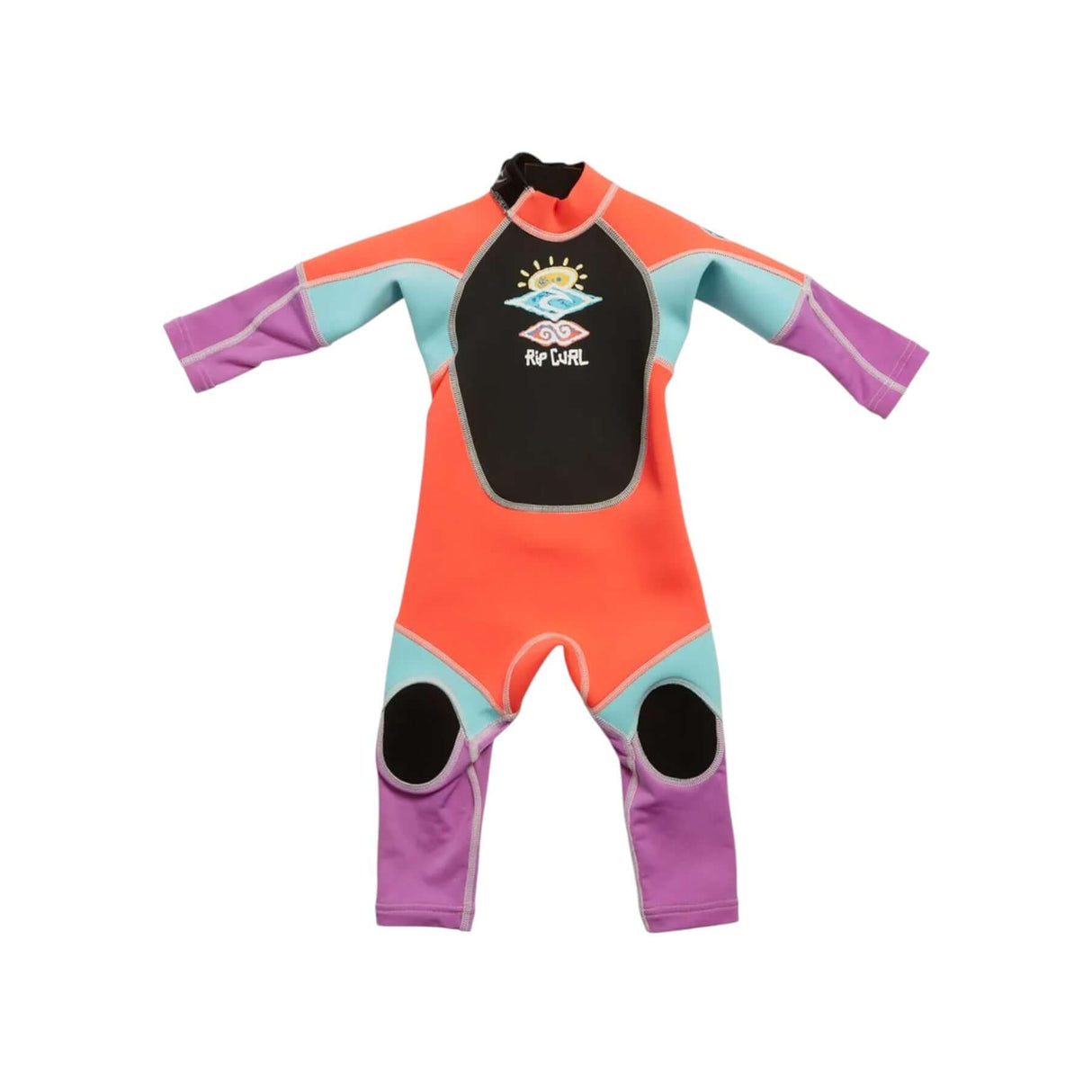 Ripcurl Kids' Groms Omega Back Zip Easy Off Wetsuit Blue / Age 2-Blue / Age 3-4-Blue / Age 5-6-Hot Pink / Age 2-Hot Pink / Age 3-4 - 53 Degrees North 