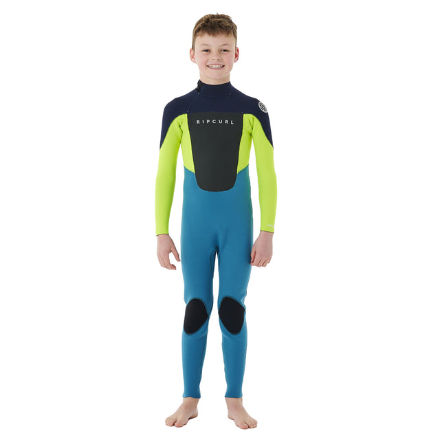 Ripcurl Kids' Omega 3/2 Back Zip Wetsuit Navy / Age 7-8 - 53 Degrees North
