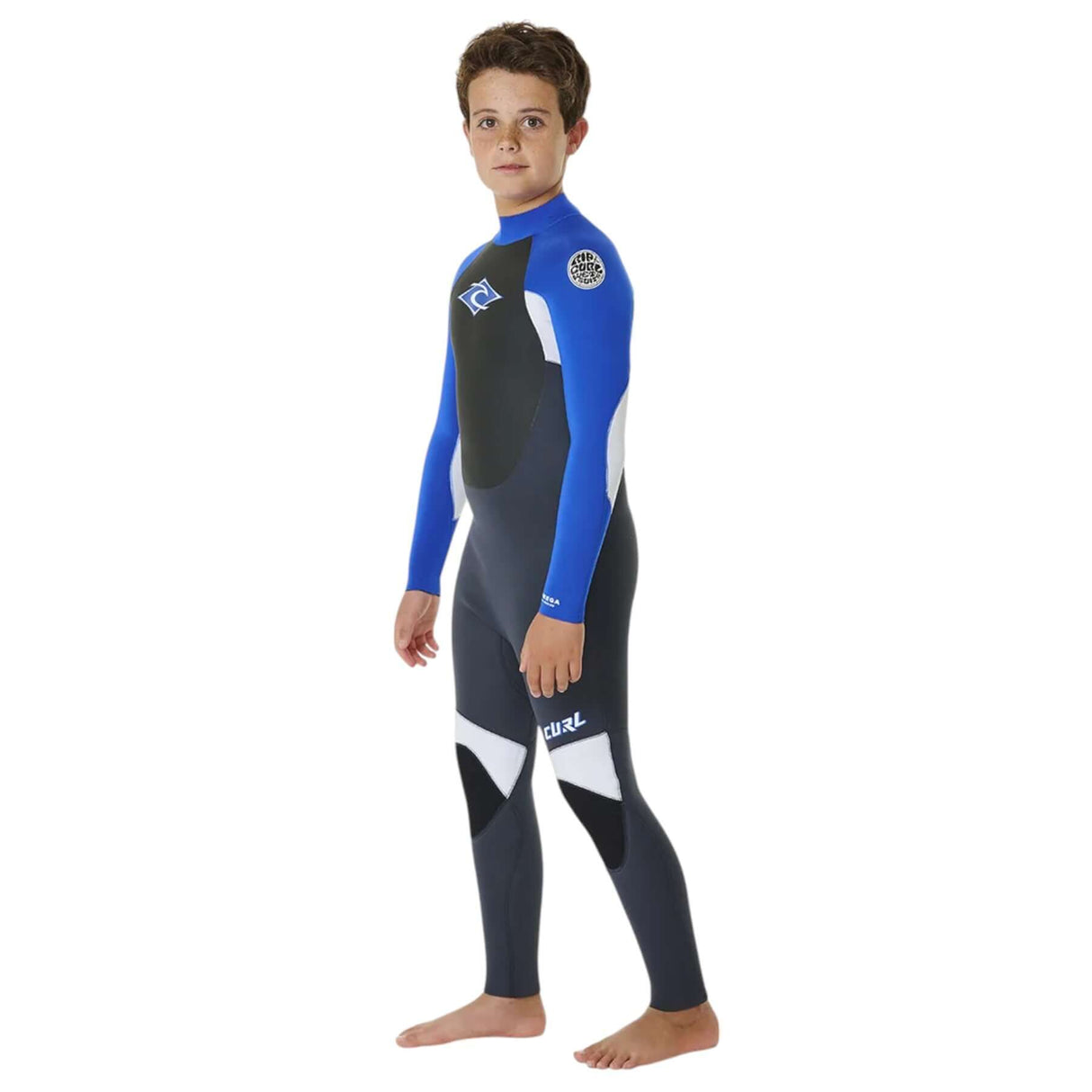 Ripcurl Kids' Omega 3/2 GB Back Zip Wetsuit Purple / Age 9-10-Purple / Age 11-12-Purple / Age 13-14-Purple / Age 15-16-Blue / Age 9-10 - 53 Degrees North 