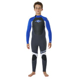 Ripcurl Kids' Omega 3/2 GB Back Zip Wetsuit Purple / Age 9-10-Purple / Age 11-12-Purple / Age 13-14-Purple / Age 15-16-Blue / Age 9-10 - 53 Degrees North 