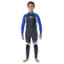 Ripcurl Kids' Omega 3/2 GB Back Zip Wetsuit Purple / Age 9-10-Purple / Age 11-12-Purple / Age 13-14-Purple / Age 15-16-Blue / Age 9-10 - 53 Degrees North 
