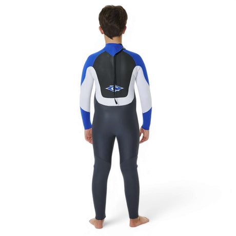 Ripcurl Kids' Omega 5/3 GB Back Zip Wetsuit Blue / Age 7-8-Blue / Age 9-10-Blue / Age 11-12-Blue / Age 13-14-Blue / Age 15-16 - 53 Degrees North 