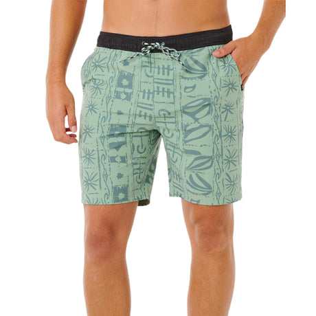 Ripcurl Men's Boardwalk Jackson Volley Aloe / Small-Aloe / Medium-Aloe / Large-Aloe / X-Large - 53 Degrees North 