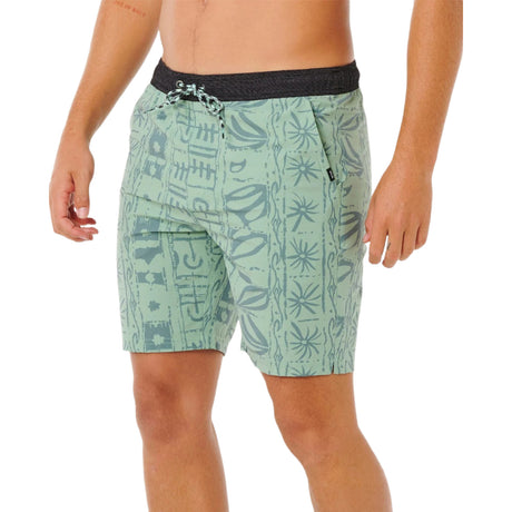 Ripcurl Men's Boardwalk Jackson Volley Aloe / Small-Aloe / Medium-Aloe / Large-Aloe / X-Large - 53 Degrees North 