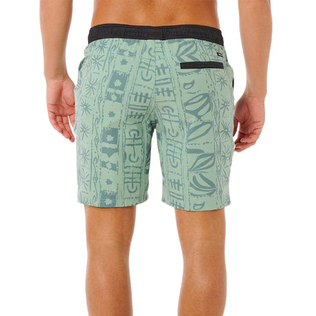 Ripcurl Men's Boardwalk Jackson Volley Aloe / Small-Aloe / Medium-Aloe / Large-Aloe / X-Large - 53 Degrees North 