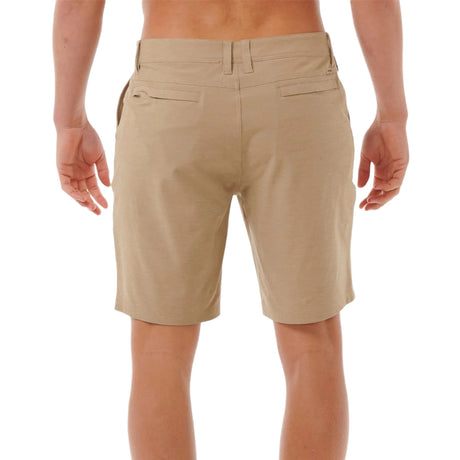 Ripcurl Men's Boardwalk Phase Nineteen Shorts Khaki / Small-Khaki / Small/Medium-Khaki / Medium-Khaki / Medium/Large-Khaki / Large - 53 Degrees North 