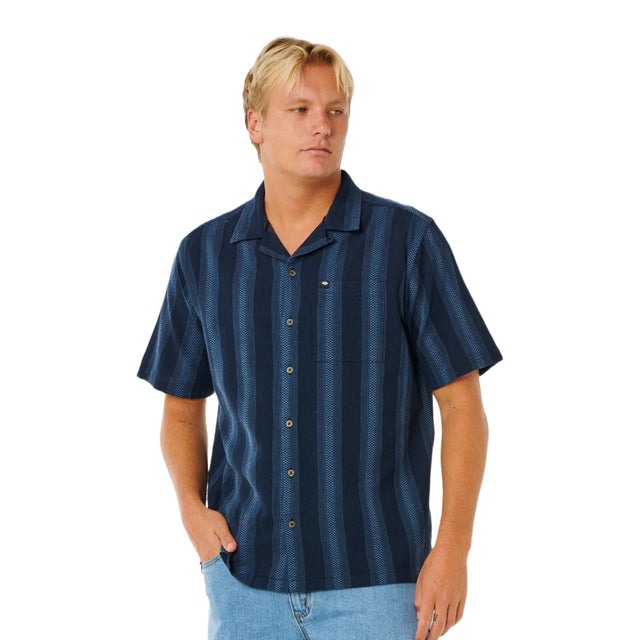 Ripcurl Men's Classic Surf Weaver Shirt Dark Navy / Small-Dark Navy / Medium-Dark Navy / Large-Dark Navy / X-Large - 53 Degrees North 