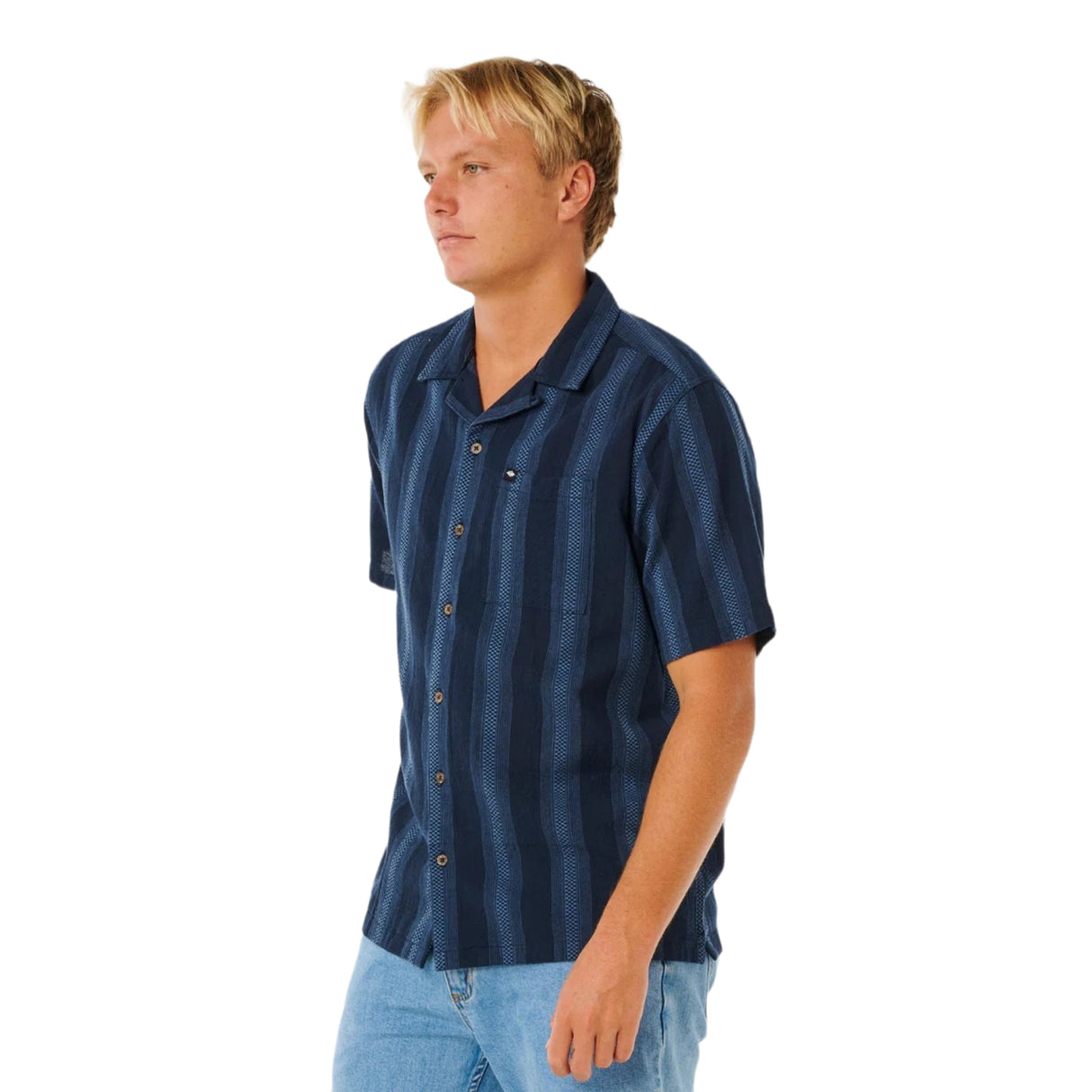 Ripcurl Men's Classic Surf Weaver Shirt Dark Navy / Small-Dark Navy / Medium-Dark Navy / Large-Dark Navy / X-Large - 53 Degrees North 