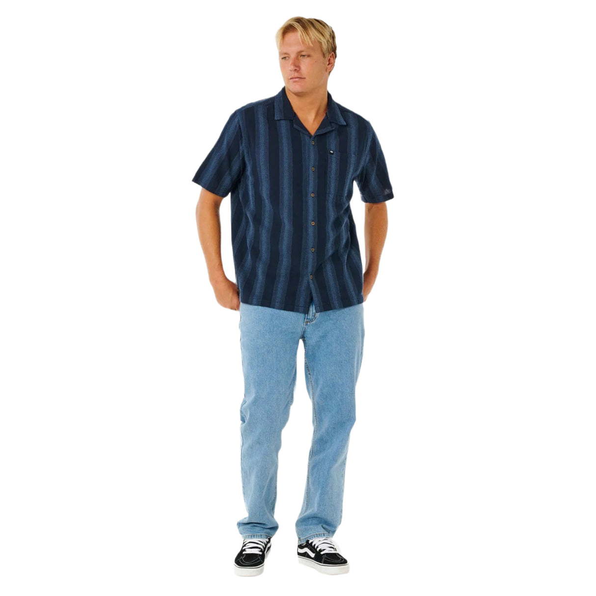 Ripcurl Men's Classic Surf Weaver Shirt Dark Navy / Small-Dark Navy / Medium-Dark Navy / Large-Dark Navy / X-Large - 53 Degrees North 