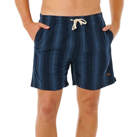 Ripcurl Men's Classic Surf Weaver Volley Dark Navy / Small-Dark Navy / Medium-Dark Navy / Large-Dark Navy / X-Large-Dark Navy / XX-Large - 53 Degrees North 