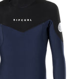 Ripcurl Men's Dawn Patrol 3/2mm Steamer Back Zip Wetsuit Navy / Small-Navy / Medium-Navy / Large - 53 Degrees North 