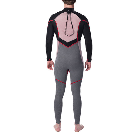 Ripcurl Men's Dawn Patrol 5/3mm Steamer Back Zip Wetsuit Black / Small-Black / Medium-Black / Large - 53 Degrees North 