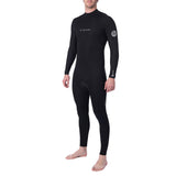 Ripcurl Men's Dawn Patrol 5/3mm Steamer Back Zip Wetsuit Black / Small-Black / Medium-Black / Large - 53 Degrees North 