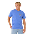 Ripcurl Men's Fade Out Icon T-Shirt Blue Haze / Small-Blue Haze / Medium-Blue Haze / Large-Blue Haze / X-Large - 53 Degrees North 