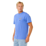 Ripcurl Men's Fade Out Icon T-Shirt Blue Haze / Small-Blue Haze / Medium-Blue Haze / Large-Blue Haze / X-Large - 53 Degrees North 