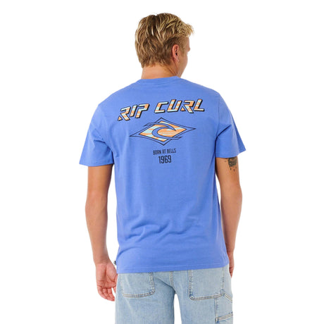 Ripcurl Men's Fade Out Icon T-Shirt Blue Haze / Small-Blue Haze / Medium-Blue Haze / Large-Blue Haze / X-Large - 53 Degrees North 