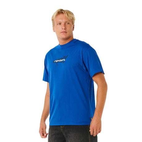 Ripcurl Men's Inner Visions Blast Over T-Shirt Electric Cobalt / Small-Electric Cobalt / Medium-Electric Cobalt / Large-Electric Cobalt / X-Large - 53 Degrees North 