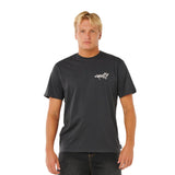 Ripcurl Men's Inner Visions Hack T-Shirt Washed Black / Small-Washed Black / Medium-Washed Black / Large-Washed Black / X-Large - 53 Degrees North 