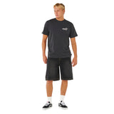 Ripcurl Men's Inner Visions Hack T-Shirt Washed Black / Small-Washed Black / Medium-Washed Black / Large-Washed Black / X-Large - 53 Degrees North 