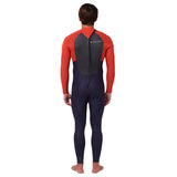 Ripcurl Men's Omega 3/2mm Steamer Back Zip Wetsuit Red / Small-Red / Medium-Red / Large-Red / X-Large-Red / XX-Large - 53 Degrees North 