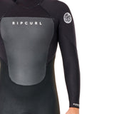 Ripcurl Men's Omega 3/2mm Steamer Back Zip Wetsuit Red / Small-Red / Medium-Red / Large-Red / X-Large-Red / XX-Large - 53 Degrees North 