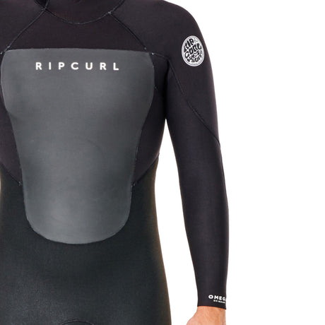 Ripcurl Men's Omega 3/2mm Steamer Back Zip Wetsuit Red / Small-Red / Medium-Red / Large-Red / X-Large-Red / XX-Large - 53 Degrees North 