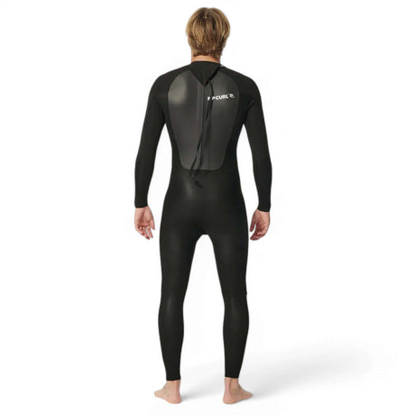 Ripcurl Men's Omega 5/3 GB Back Zip Steamer Wetsuit Black / Small-Black / Medium-Black / Large-Black / X-Large - 53 Degrees North 