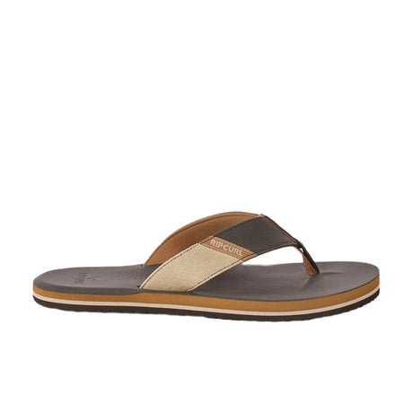 Ripcurl Men's Oxford Bloom Open Toe Sliders Brown / EU 42-Brown / EU 43-Brown / EU 44-Brown / EU 45-Brown / EU 46 - 53 Degrees North 