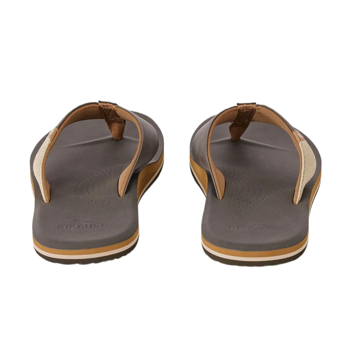 Ripcurl Men's Oxford Bloom Open Toe Sliders Brown / EU 42-Brown / EU 43-Brown / EU 44-Brown / EU 45-Brown / EU 46 - 53 Degrees North 