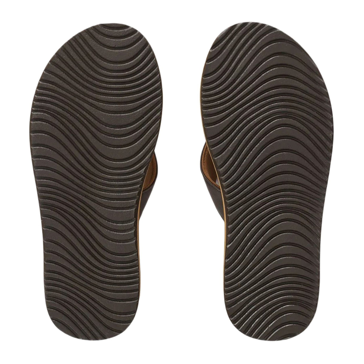 Ripcurl Men's Oxford Bloom Open Toe Sliders Brown / EU 42-Brown / EU 43-Brown / EU 44-Brown / EU 45-Brown / EU 46 - 53 Degrees North 