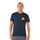 Ripcurl Men's Pacific Rinse Stacked T-Shirt Dark Navy / Small-Dark Navy / Medium-Dark Navy / Large-Dark Navy / X-Large-Faded Denim / Small - 53 Degrees North 