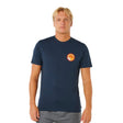 Ripcurl Men's Pacific Rinse Stacked T-Shirt Dark Navy / Small-Dark Navy / Medium-Dark Navy / Large-Dark Navy / X-Large-Faded Denim / Small - 53 Degrees North 