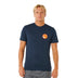 Ripcurl Men's Pacific Rinse Stacked T-Shirt Dark Navy / Small-Dark Navy / Medium-Dark Navy / Large-Dark Navy / X-Large-Faded Denim / Small - 53 Degrees North 