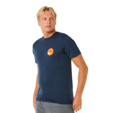 Ripcurl Men's Pacific Rinse Stacked T-Shirt Dark Navy / Small-Dark Navy / Medium-Dark Navy / Large-Dark Navy / X-Large-Faded Denim / Small - 53 Degrees North 