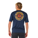 Ripcurl Men's Pacific Rinse Surflite UPF Short Sleeve Rash Vest Dark Navy / Small-Dark Navy / Medium-Dark Navy / Large-Dark Navy / X-Large-Aloe / Small - 53 Degrees North 
