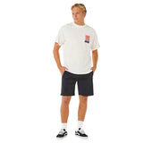 Ripcurl Men's Search Dawn T-Shirt Bone / Small-Bone / Medium-Bone / Large-Bone / X-Large - 53 Degrees North 