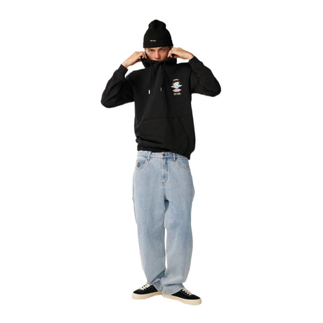 Ripcurl Men's Search Icon Hoodie Black / Small-Black / Medium-Black / Large-Black / X-Large - 53 Degrees North 