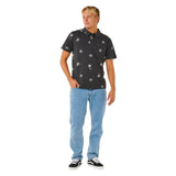 Ripcurl Men's Sessions Polo Shirt Washed Black / Small-Washed Black / Medium-Washed Black / Large-Washed Black / X-Large - 53 Degrees North 