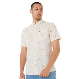 Ripcurl Men's Skelly Breach Short Sleeve Shirt Off White / Small-Off White / Medium-Off White / Large-Off White / X-Large - 53 Degrees North 