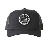 Ripcurl Wetsuit Icon Trucker Cap Black - 53 Degrees North 