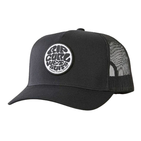 Ripcurl Wetsuit Icon Trucker Cap Black - 53 Degrees North 