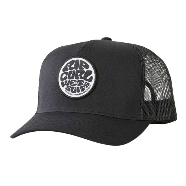 Ripcurl Wetsuit Icon Trucker Cap Black-Dusty Olive - 53 Degrees North 