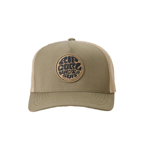 Ripcurl Wetsuit Icon Trucker Cap Black-Dusty Olive - 53 Degrees North 