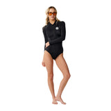 Ripcurl Women's Classic Surf Long Sleeve Surf Suit Black / X-Small-Black / Small-Black / Medium-Black / Large-Black / X-Large - 53 Degrees North 