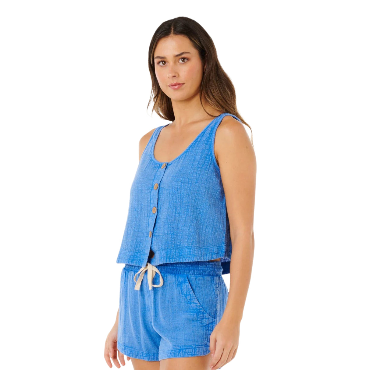 Ripcurl Women's Classic Surf Tank Bright Blue / X-Small-Bright Blue / Small-Bright Blue / Medium-Bright Blue / Large-Bright Blue / X-Large - 53 Degrees North 