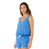 Ripcurl Women's Classic Surf Tank Bright Blue / X-Small-Bright Blue / Small-Bright Blue / Medium-Bright Blue / Large-Bright Blue / X-Large - 53 Degrees North 