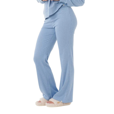 Ripcurl Women's Cosy Flare Trousers Blue Marle / X-Small-Blue Marle / Small-Blue Marle / Medium-Blue Marle / Large-Blue Marle / X-Large - 53 Degrees North 