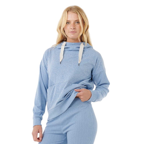 Ripcurl Women's Cosy Flare Trousers Blue Marle / X-Small-Blue Marle / Small-Blue Marle / Medium-Blue Marle / Large-Blue Marle / X-Large - 53 Degrees North 